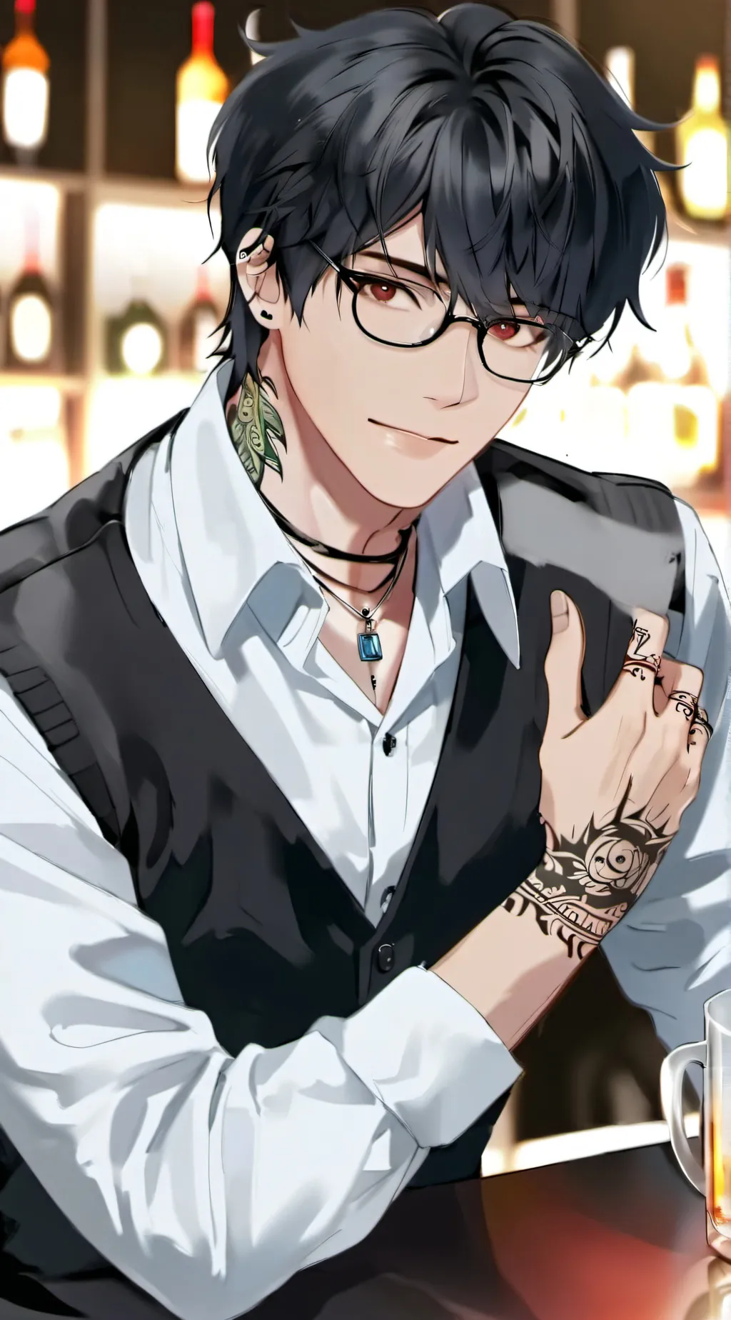 ai character: Tyler Martin background