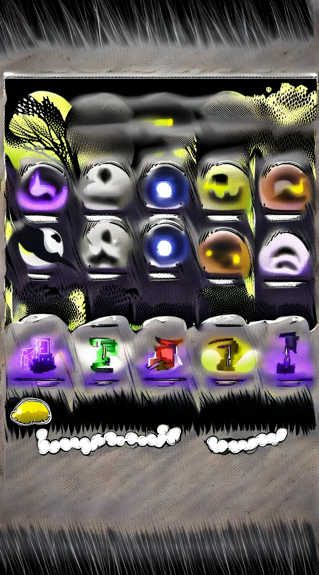 ai character: Uzi and V background