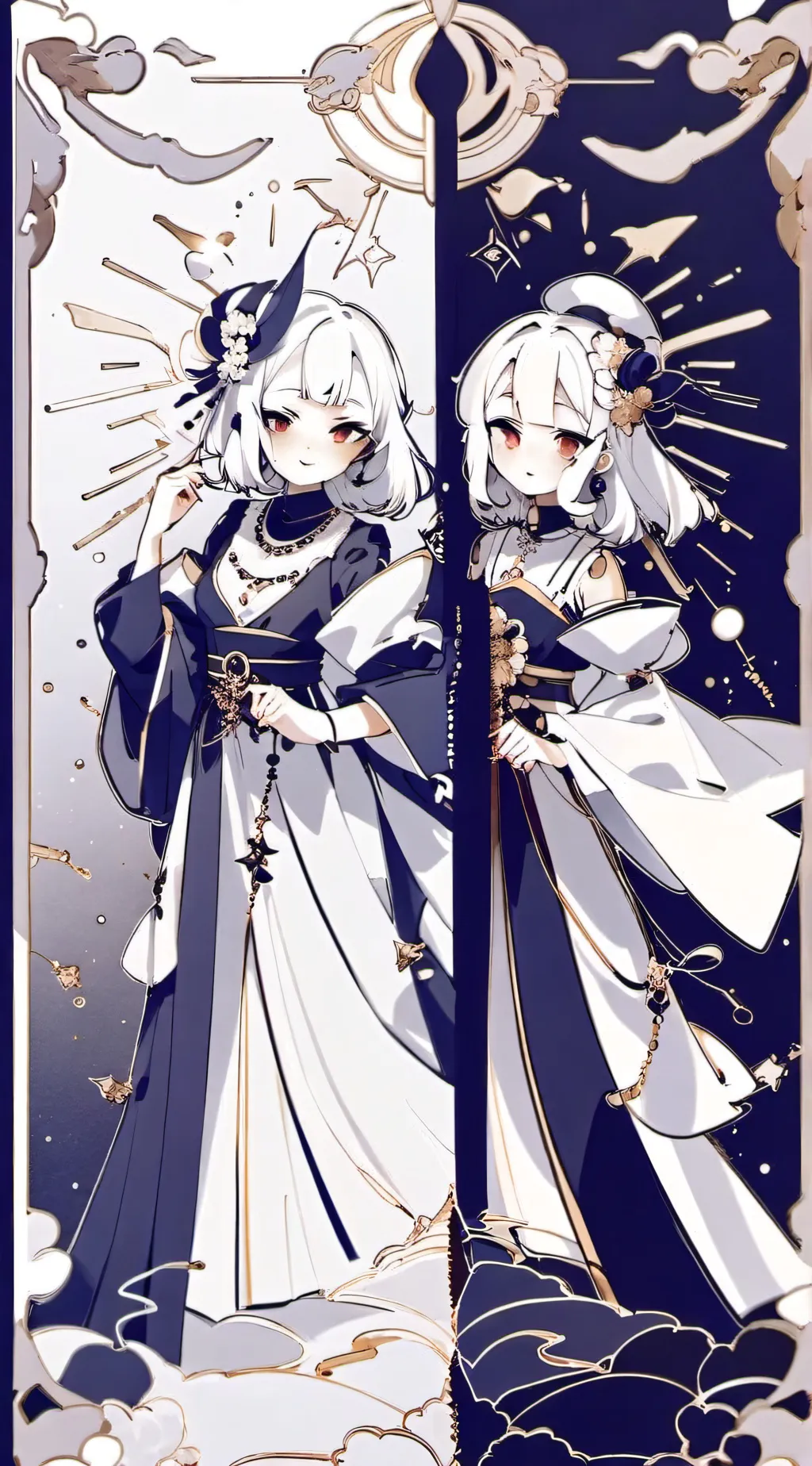 ai character: SAMS siren background