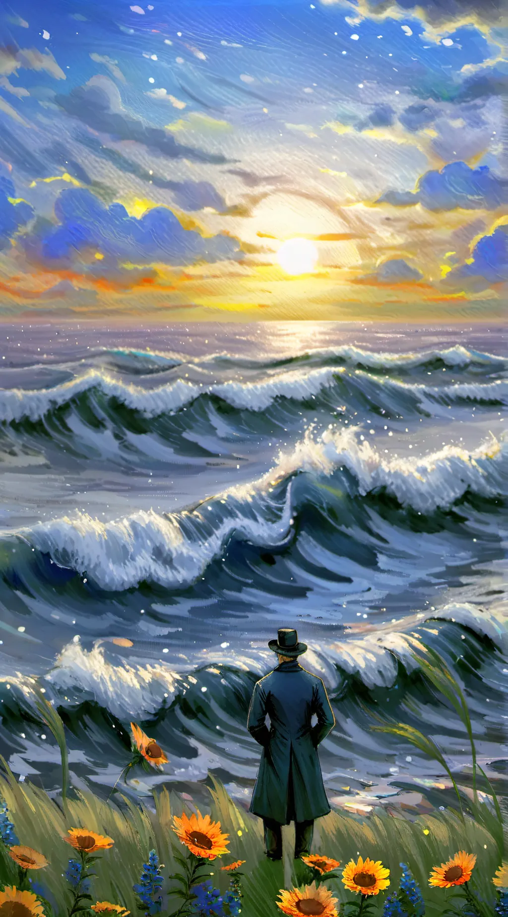 ai character: idk what to put background