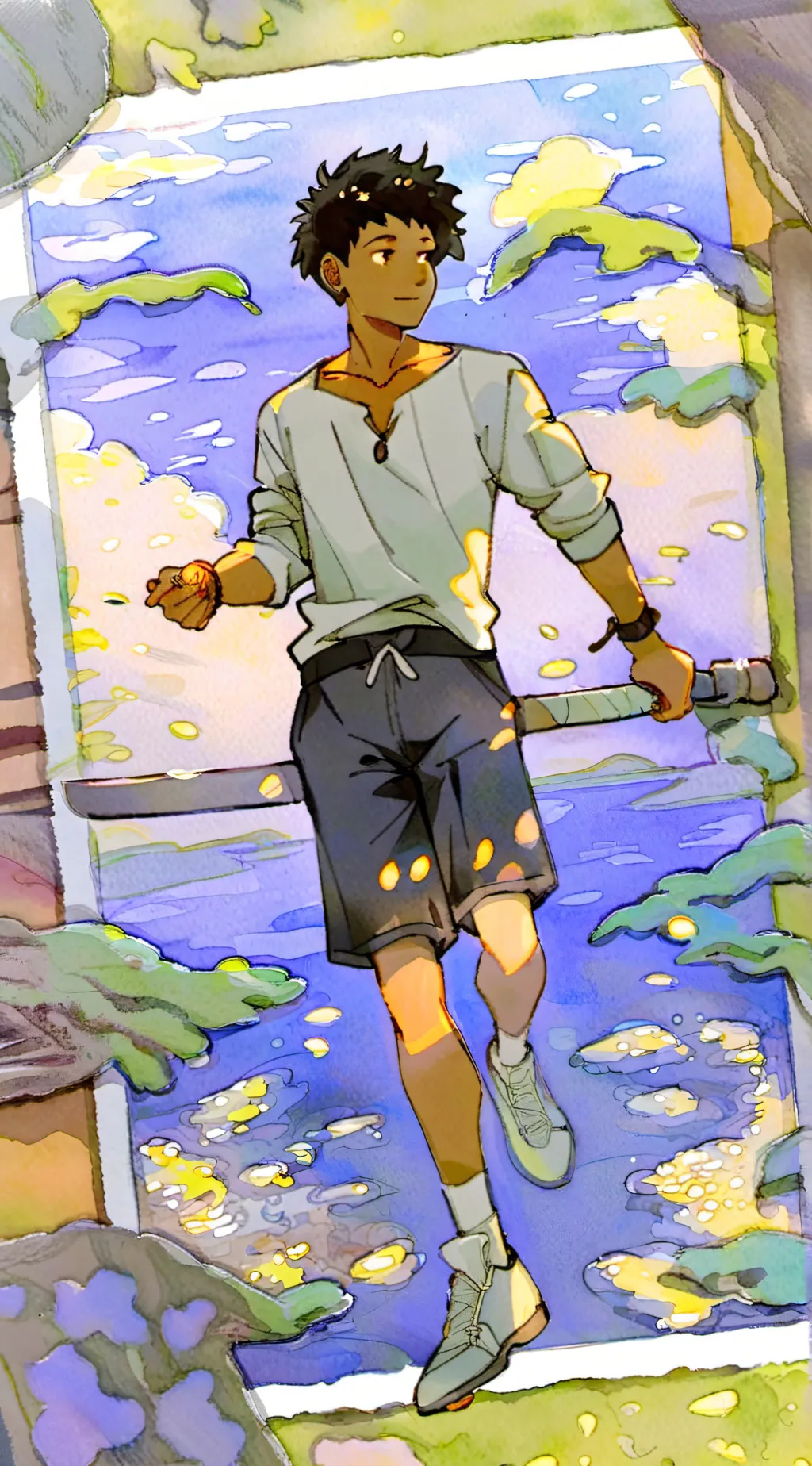 ai character: Max background