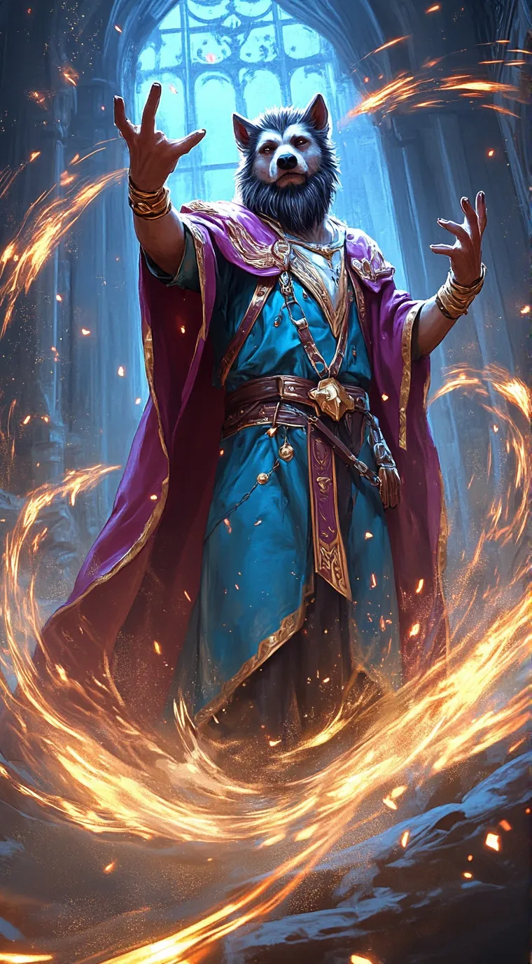 ai character: Selene Aurora background