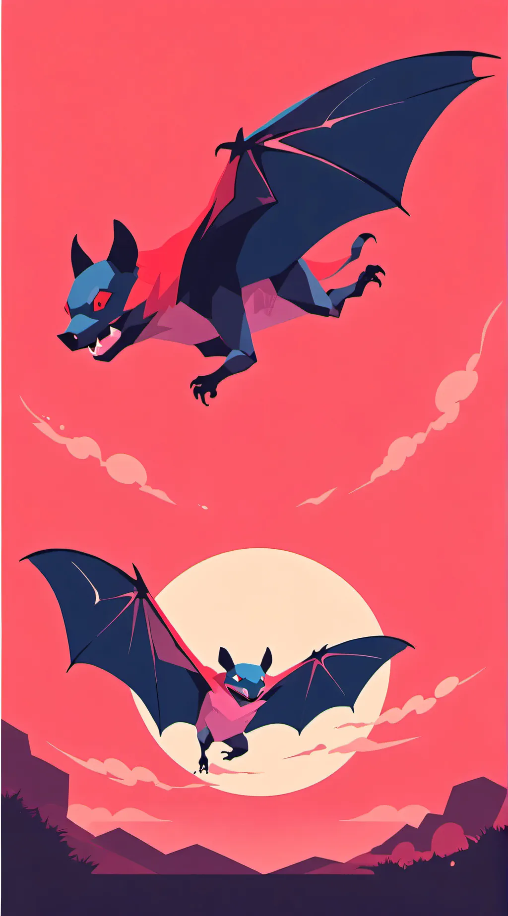 ai character: Mark the bat background