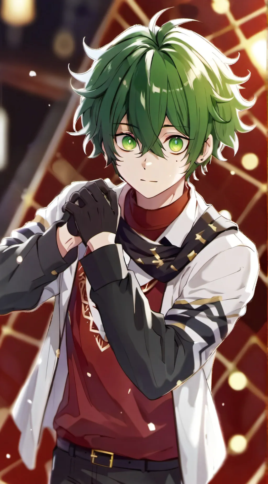 ai character: Deku background