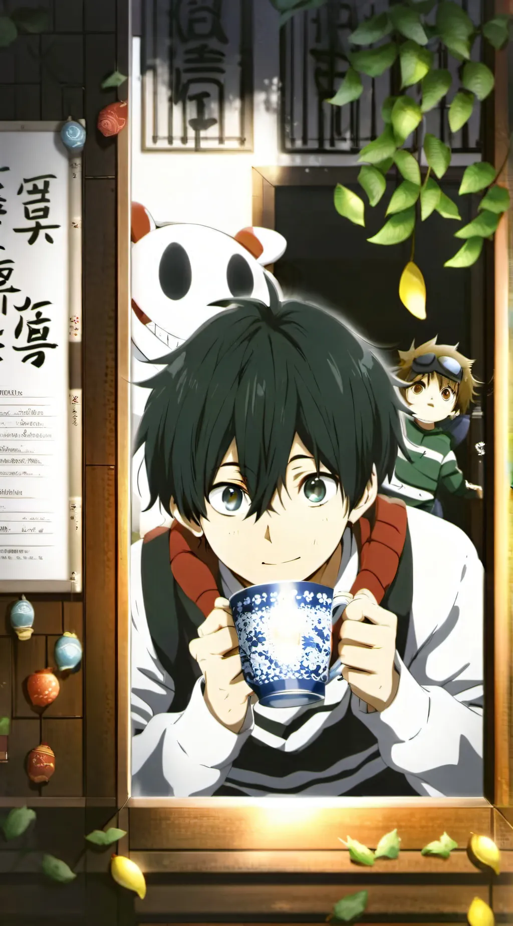 ai character: mha babys background