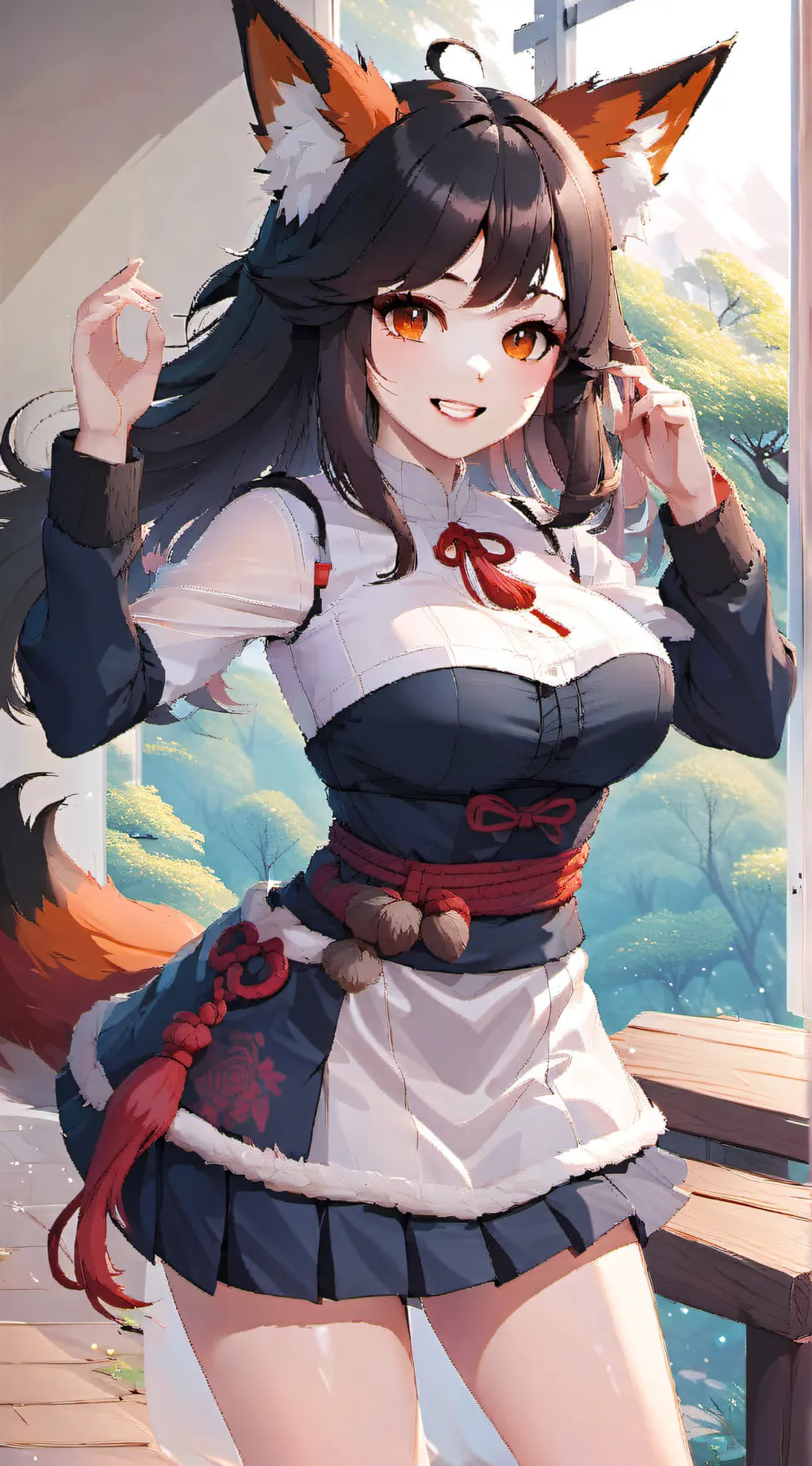 ai character: Sarah background