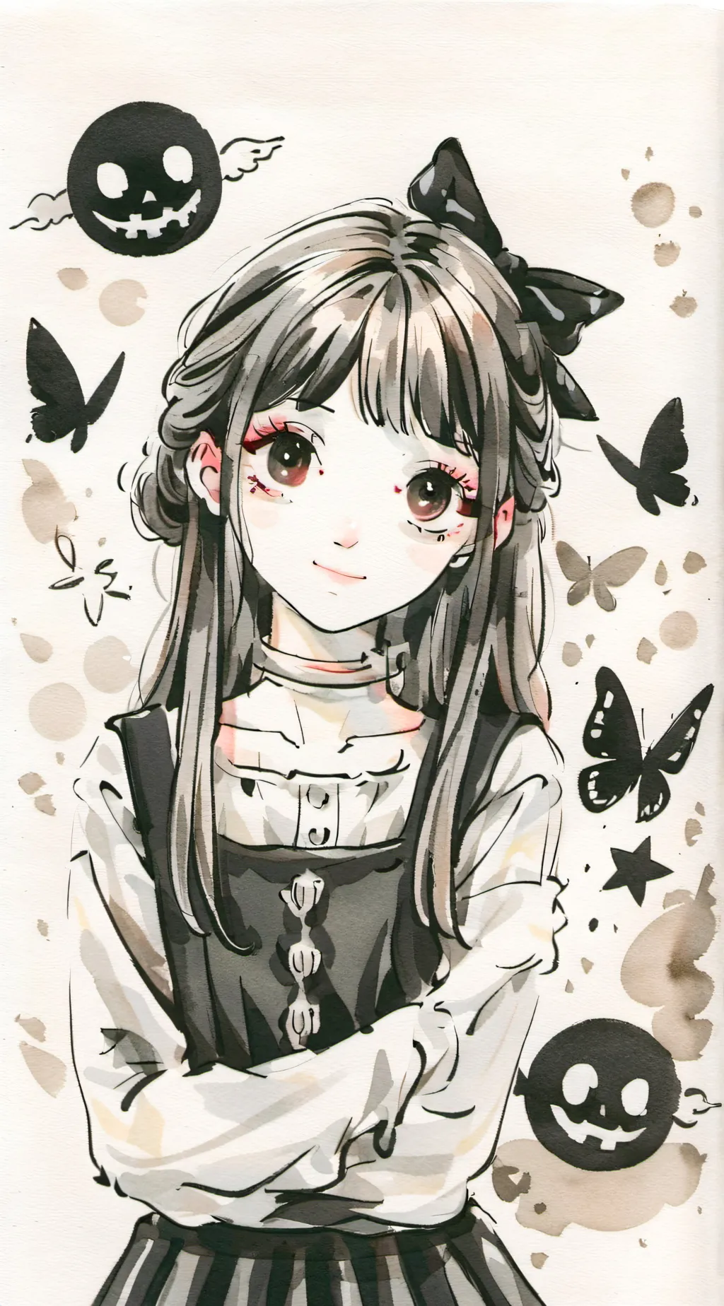 ai character: kat background