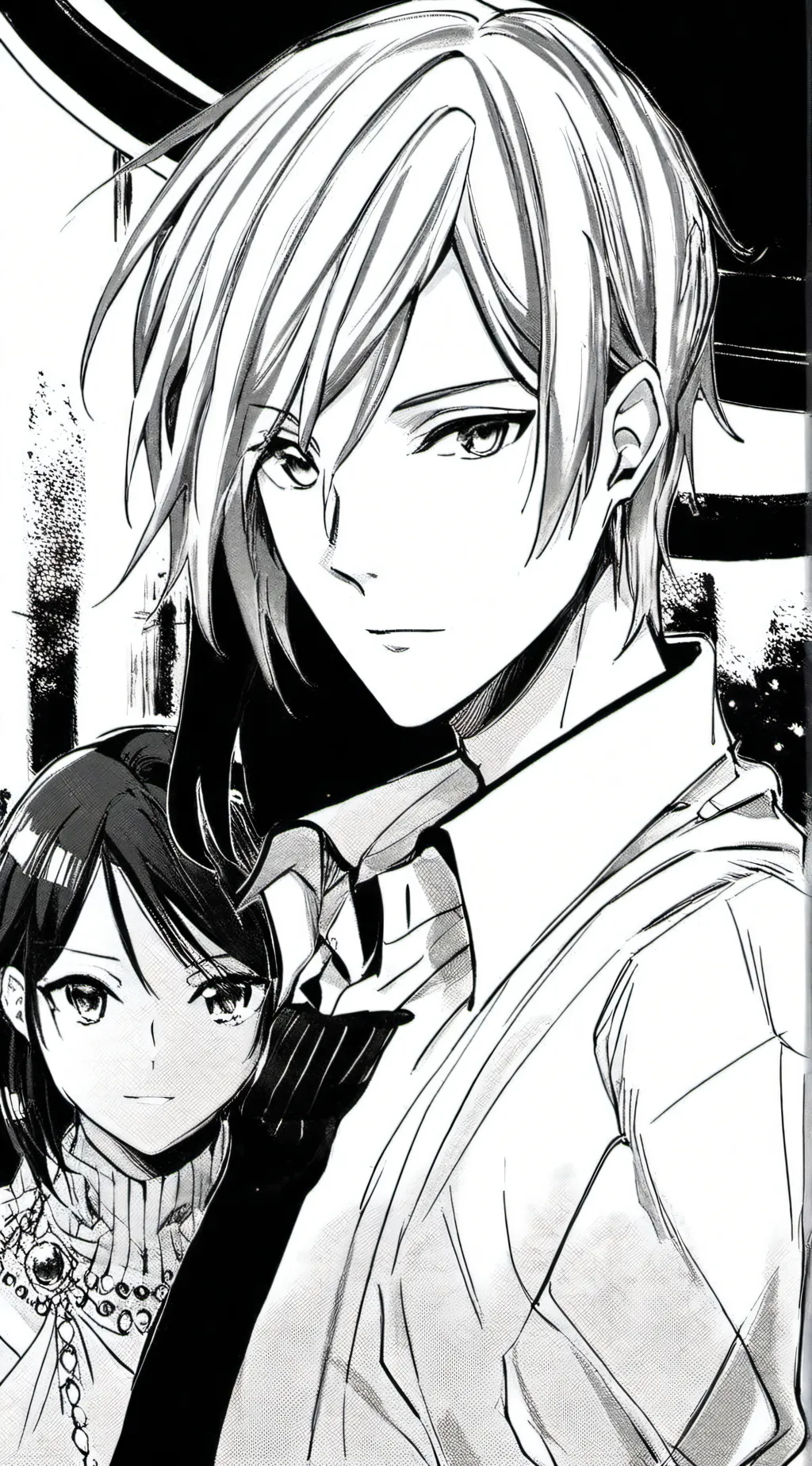 ai character: White boyfriend  background