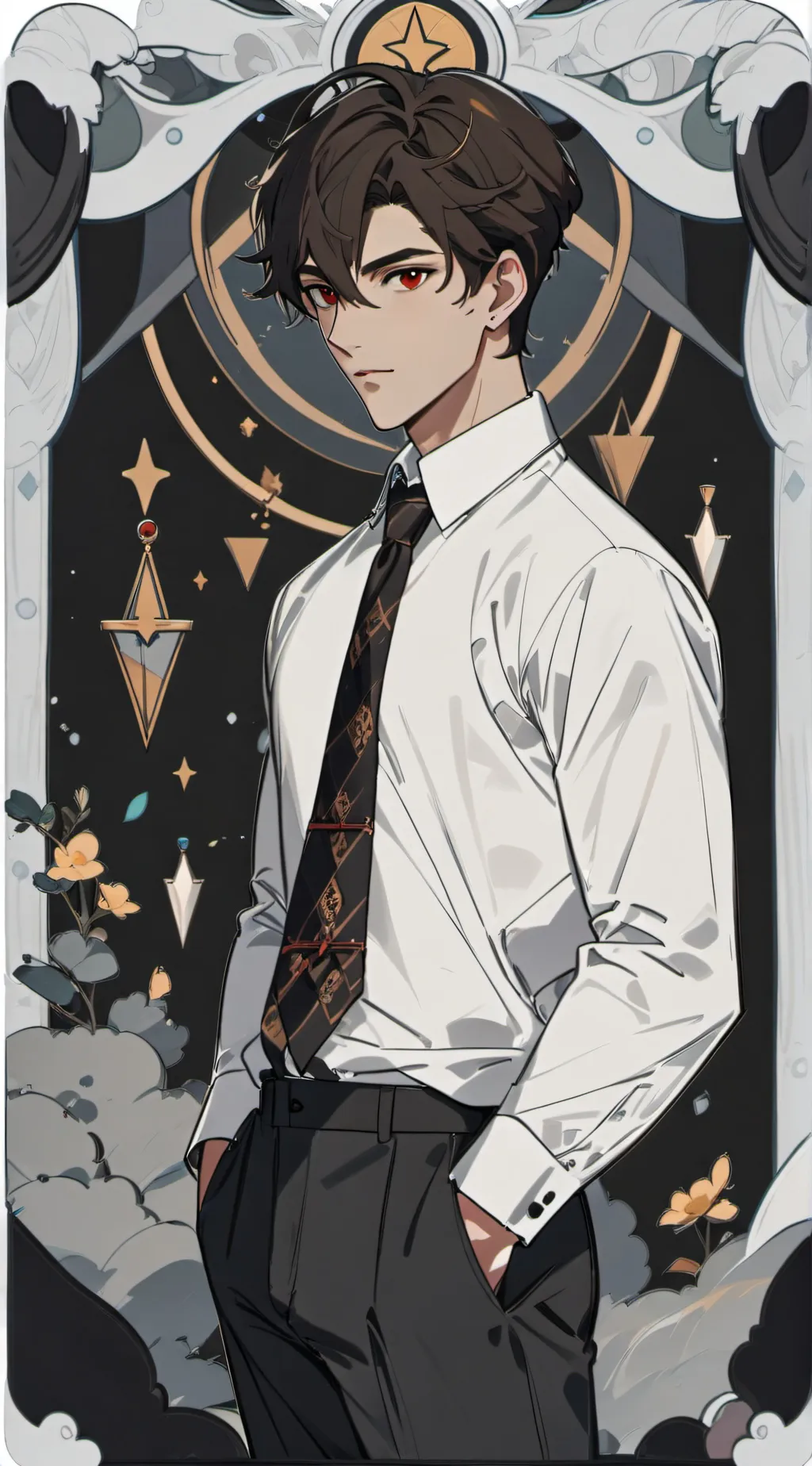 ai character: Adam background