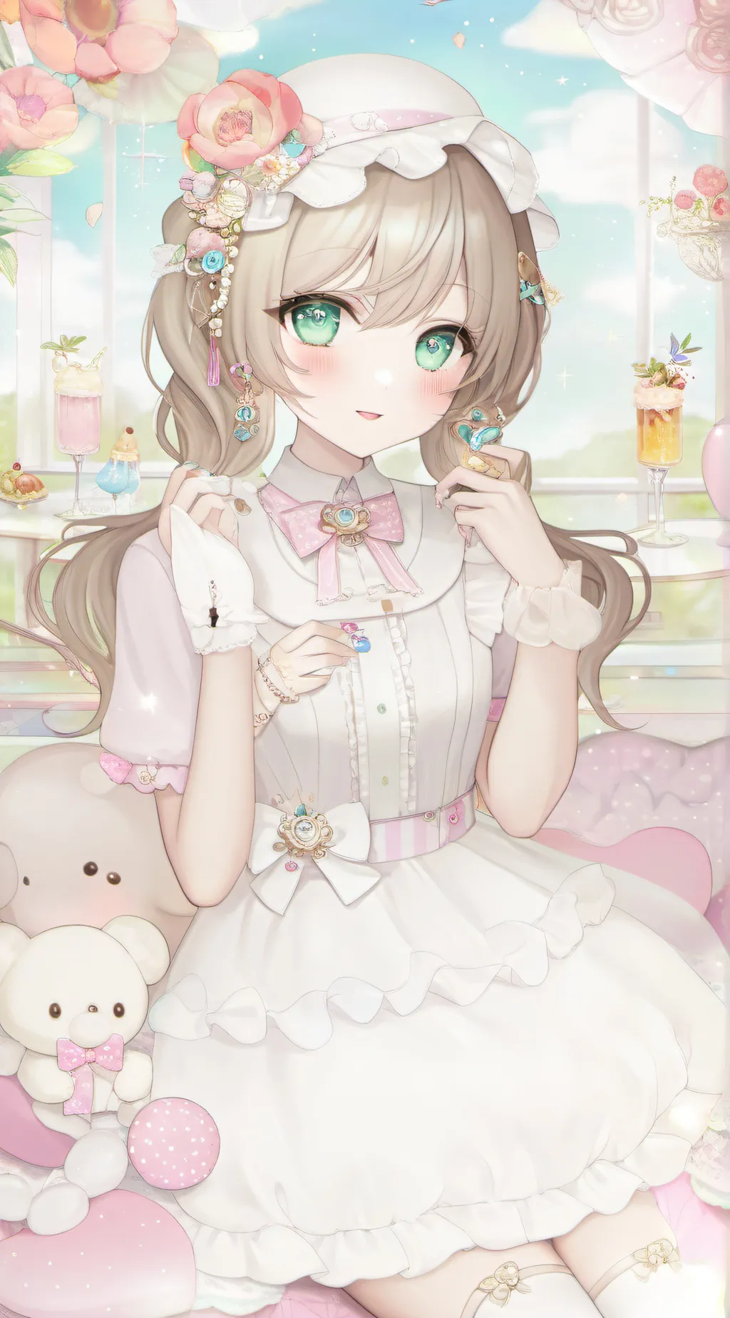 ai character: Miyazaki  background