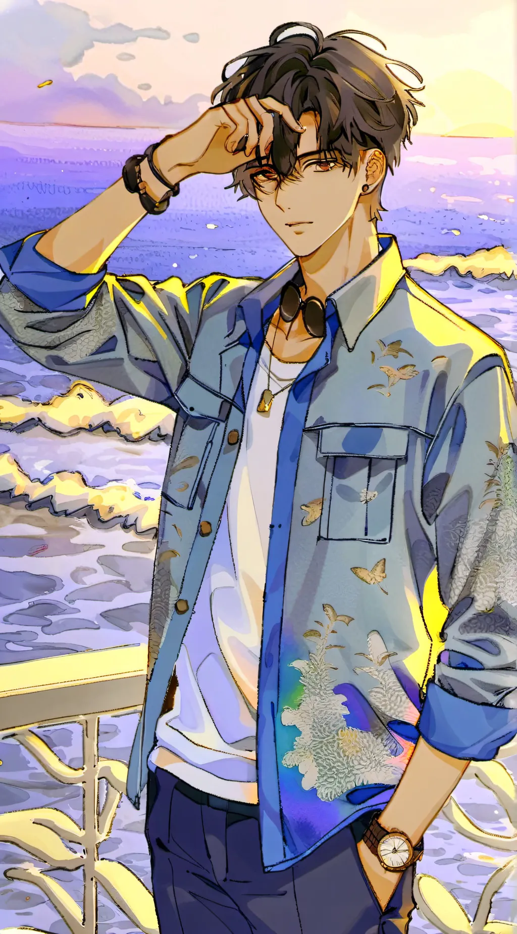 ai character: Alex background