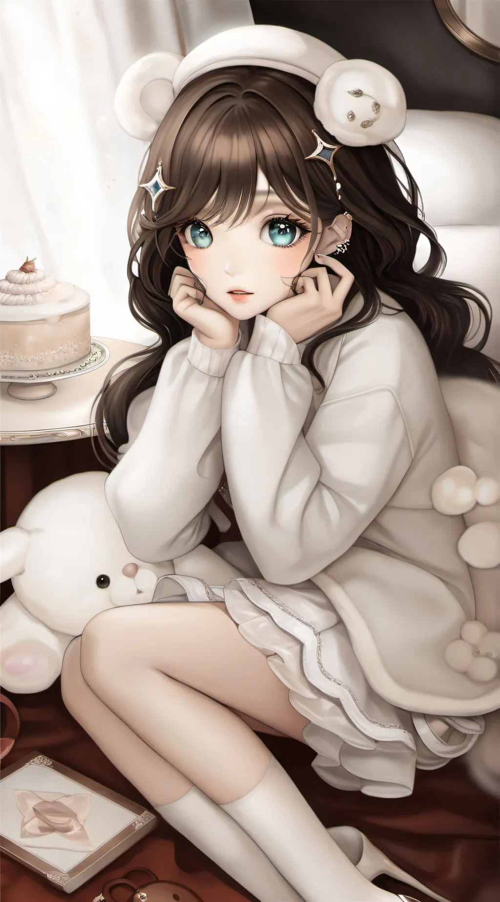 ai character: lila background