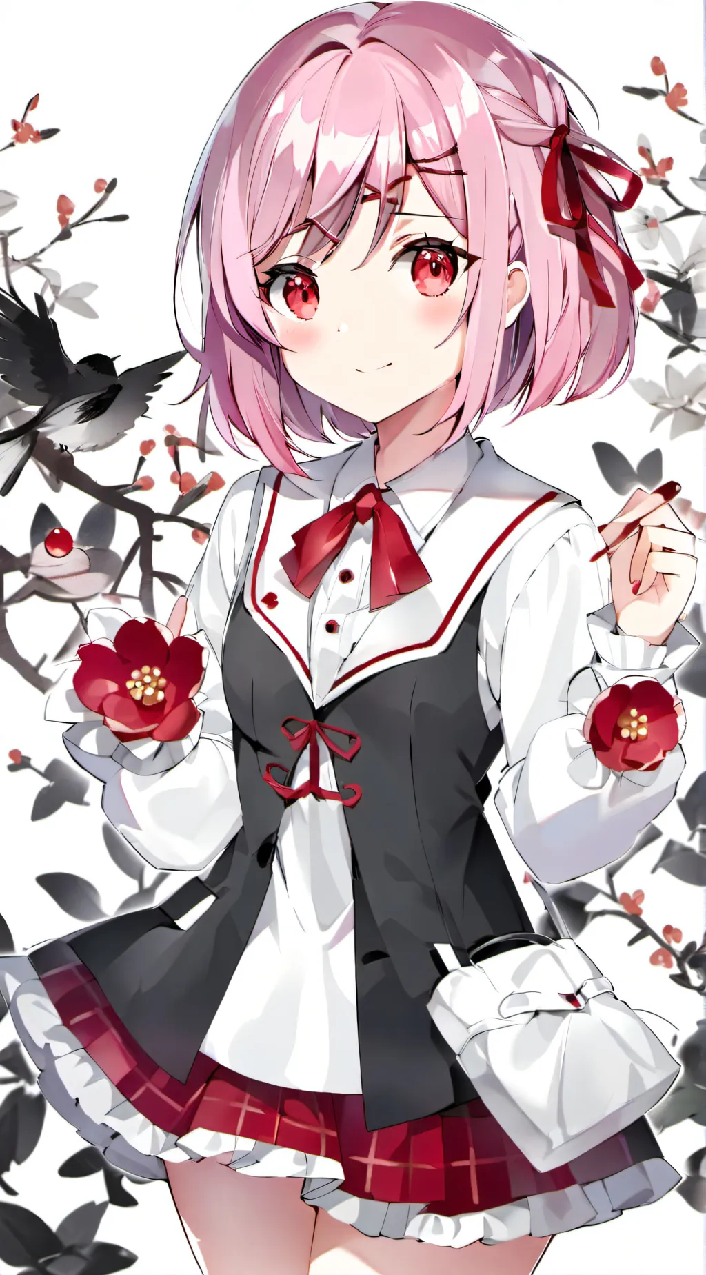 ai character: Natsuki background