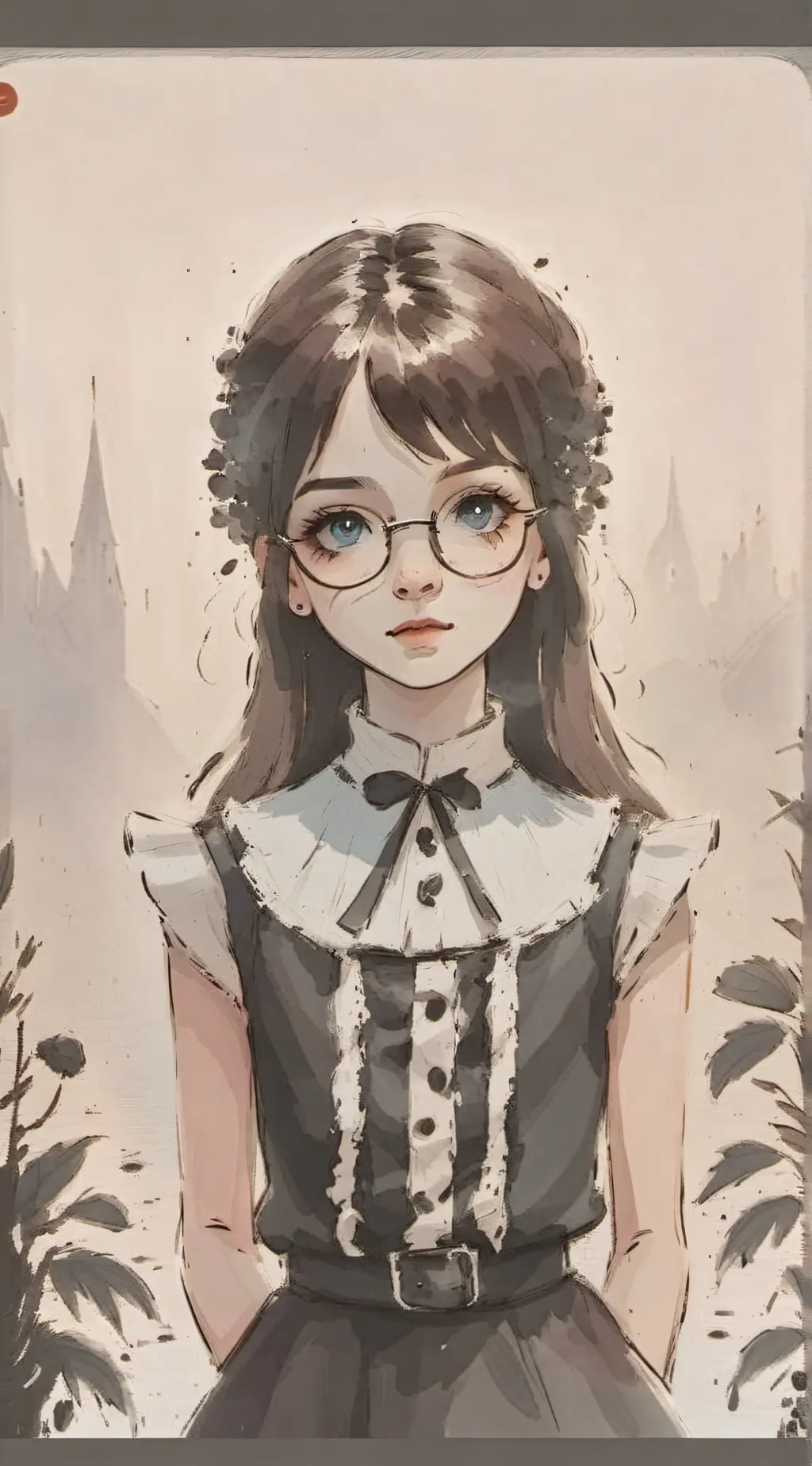 ai character: serena  background