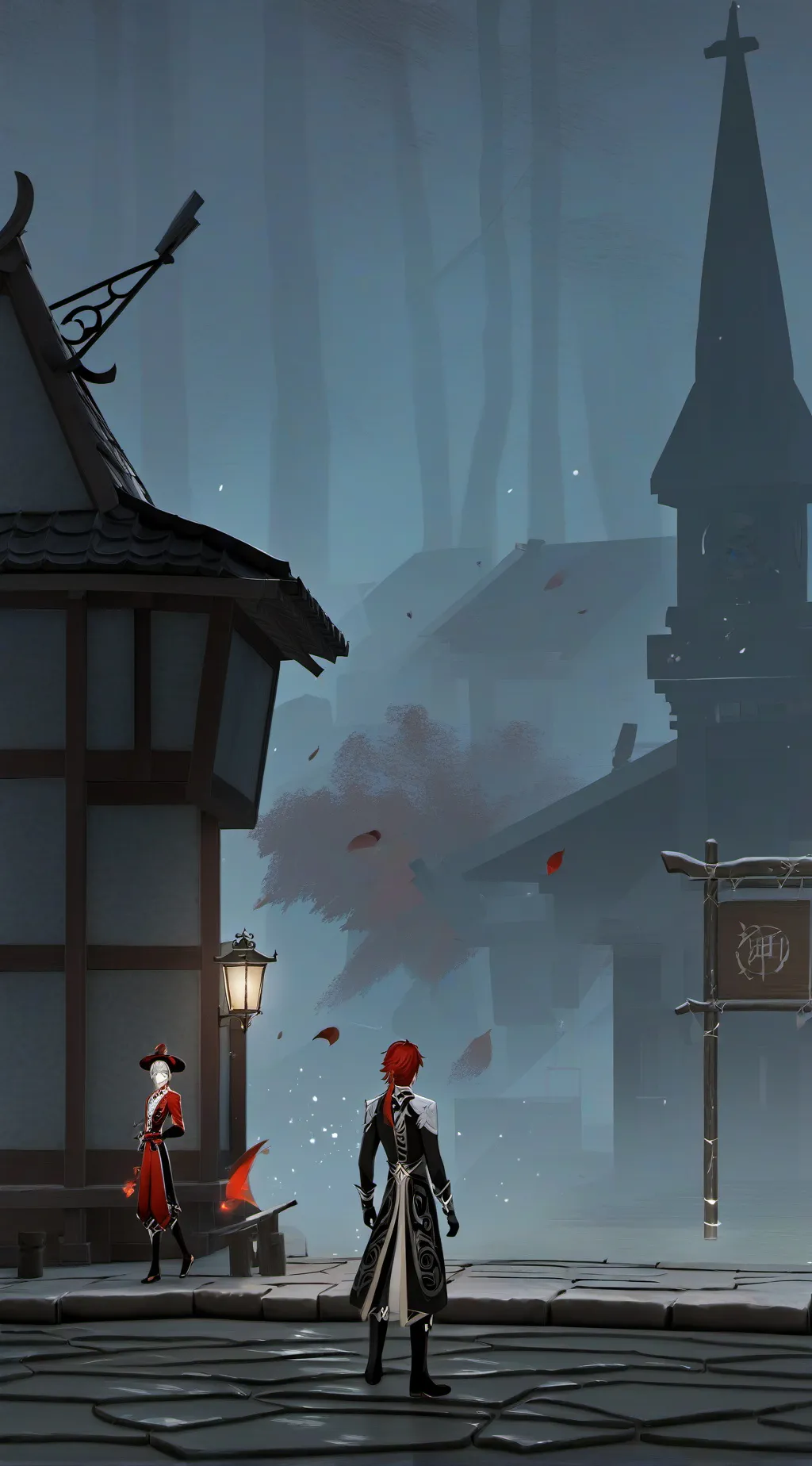 ai character: sins camping trip background