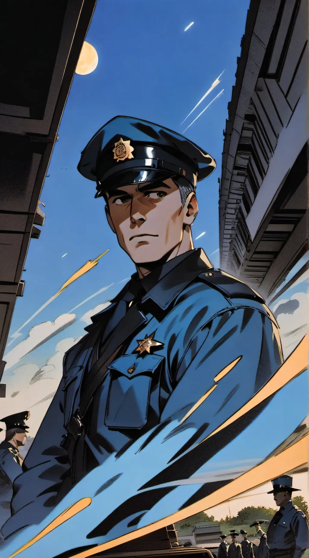 ai character: The rookie background