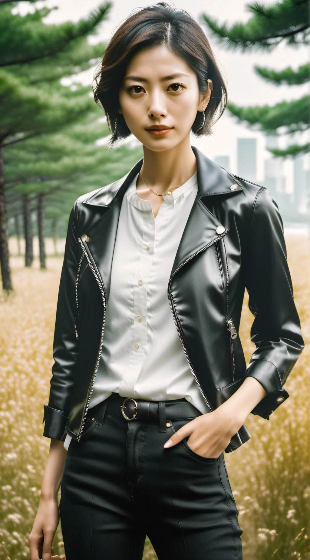 ai character: may Lin  background