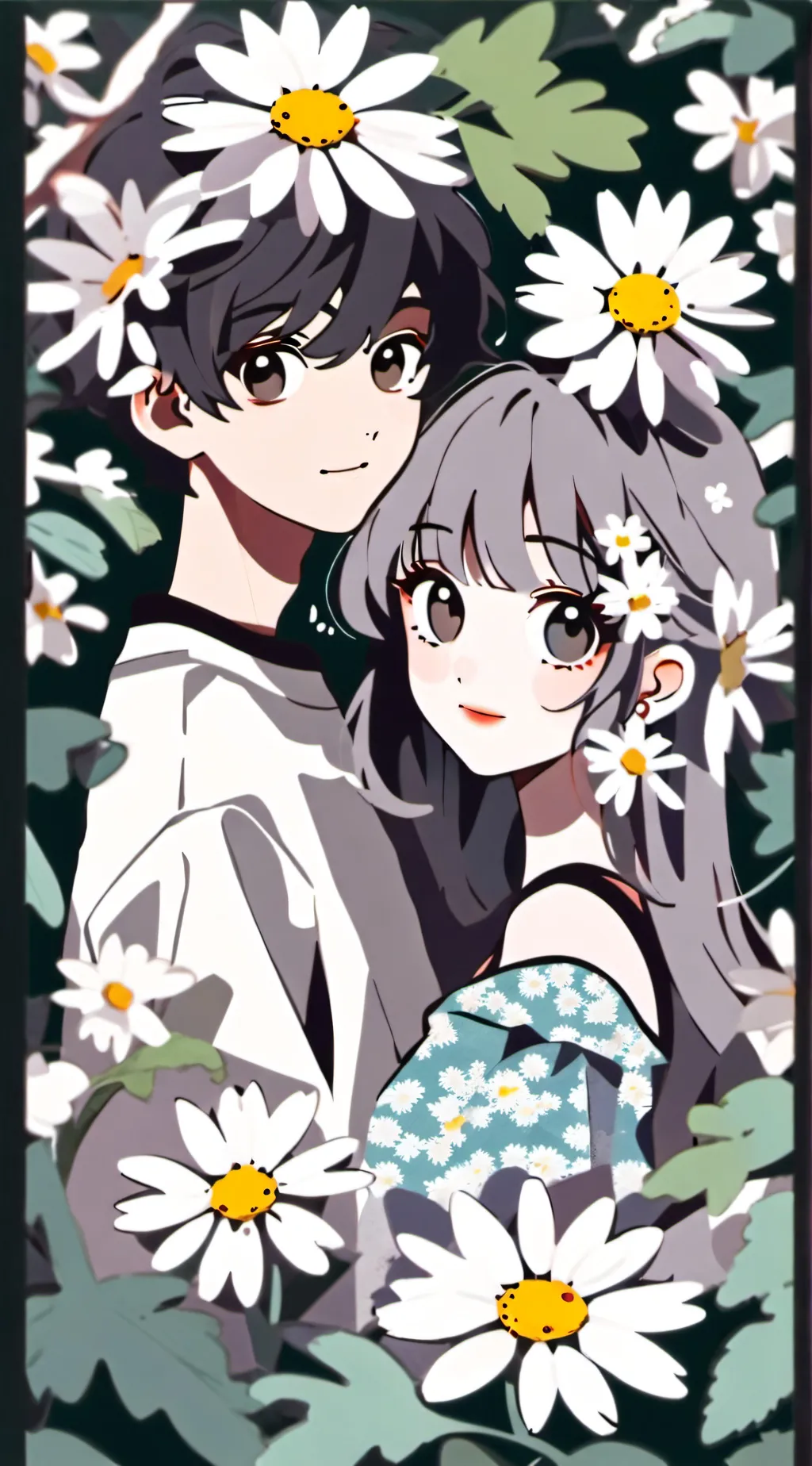 ai character: Daisy N Dailie background