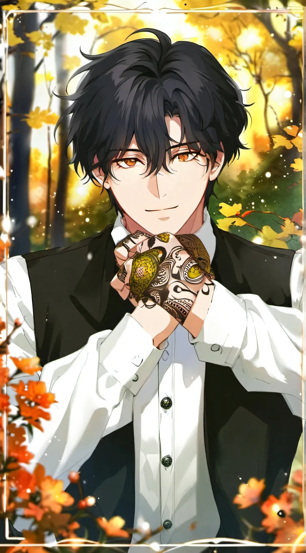 ai character: Akura background