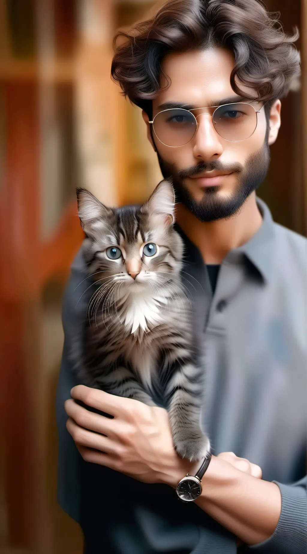 ai character: Drum Jacken  background