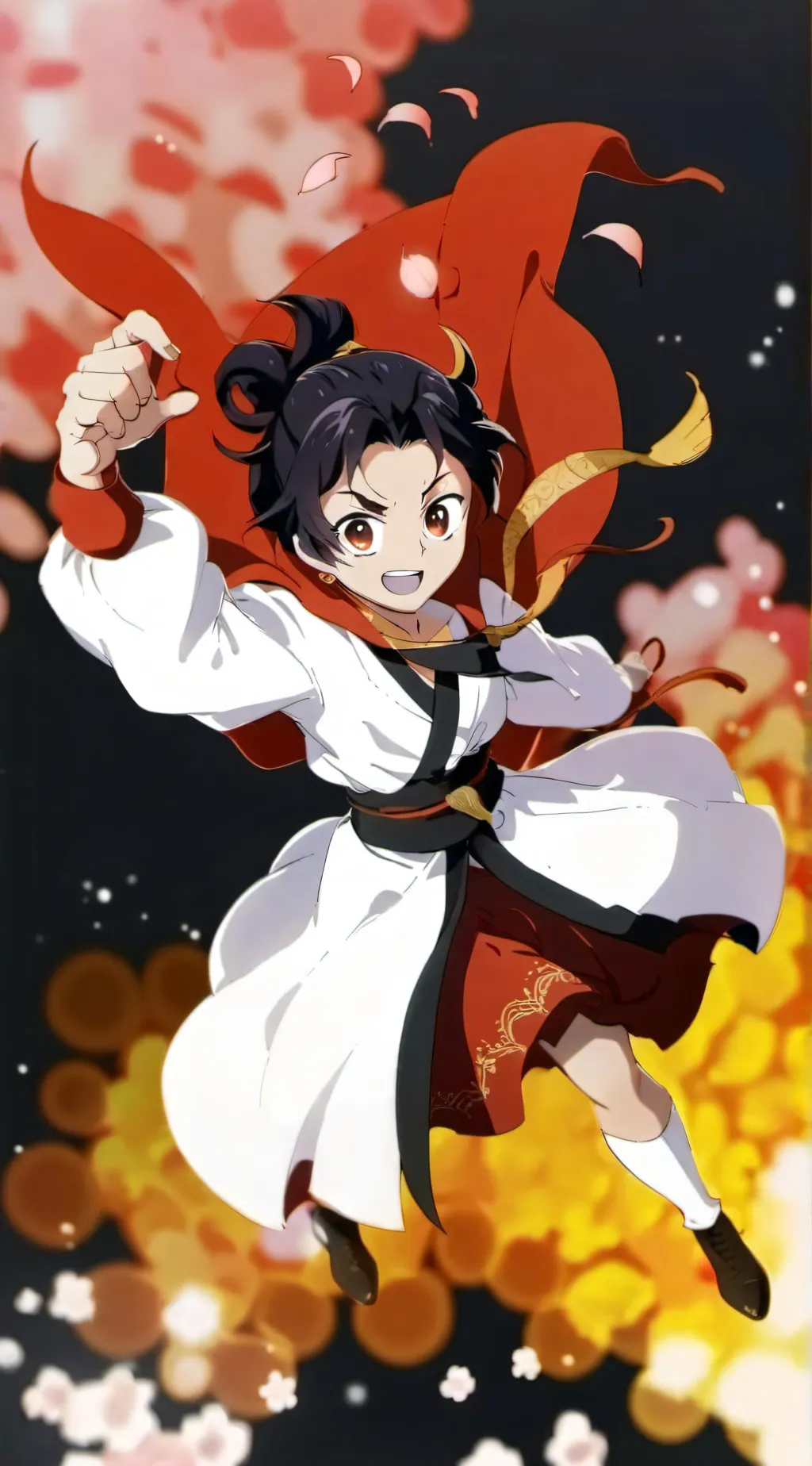 ai character: Leo background