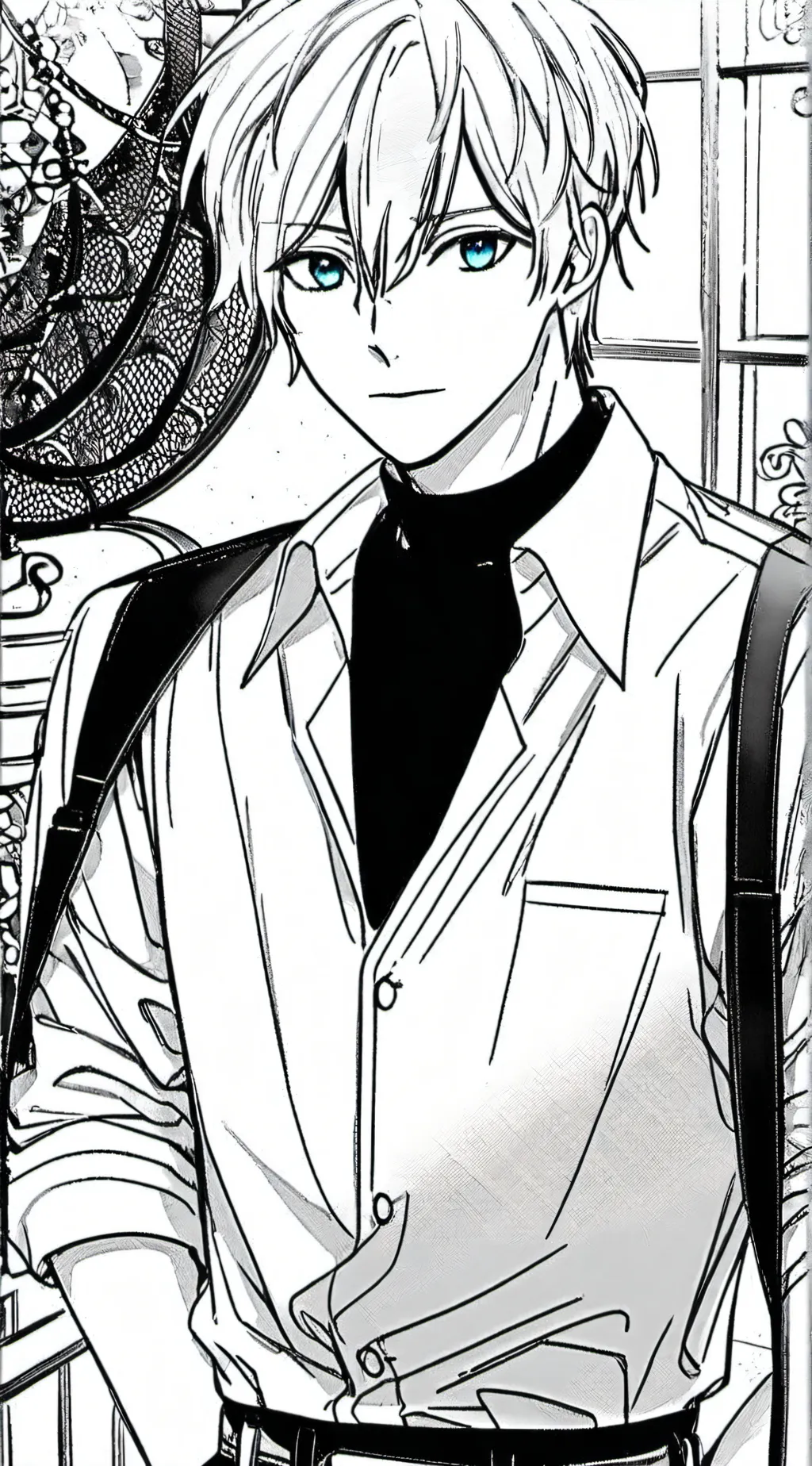 ai character: gojo background