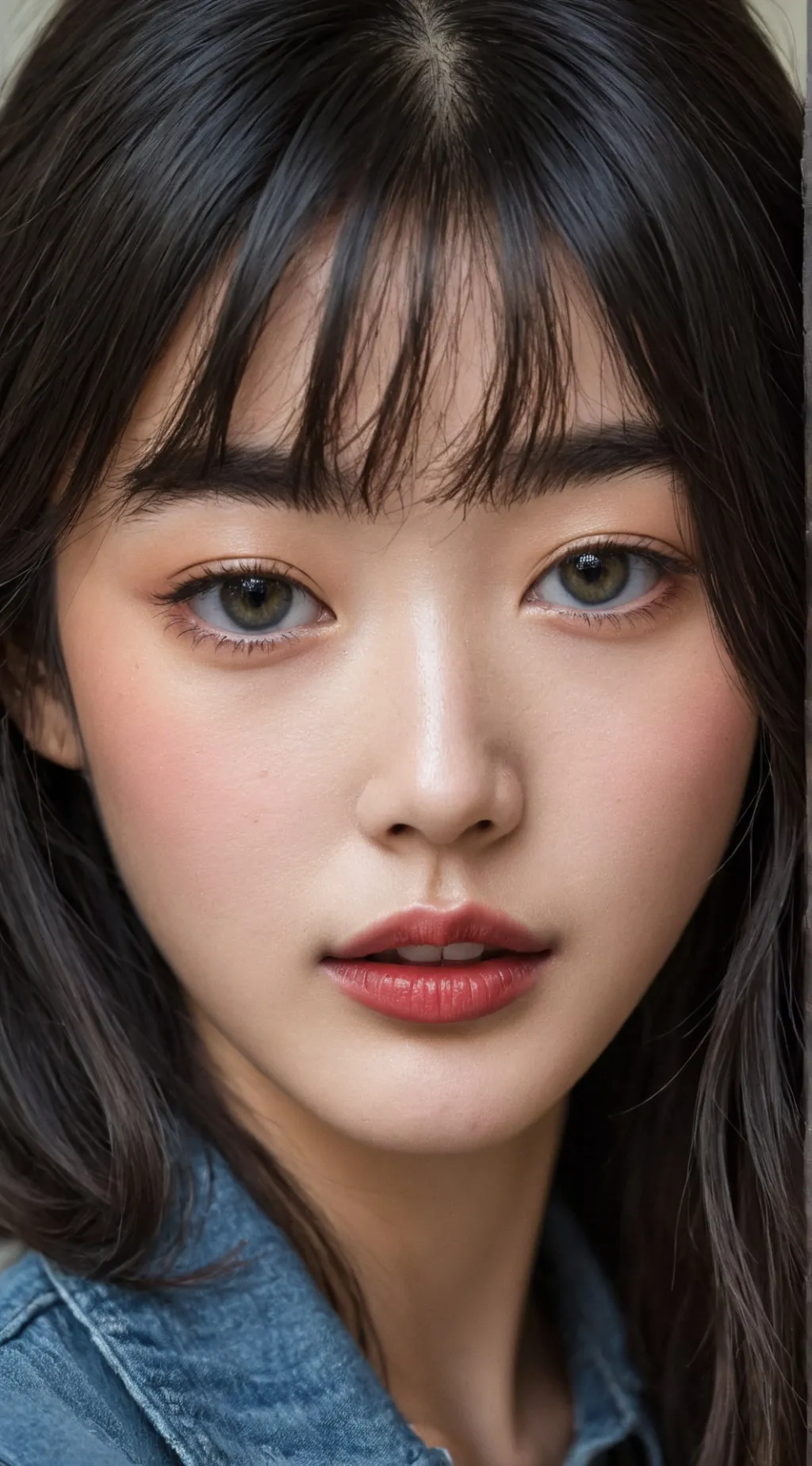 ai character: Korean Nana 나 background