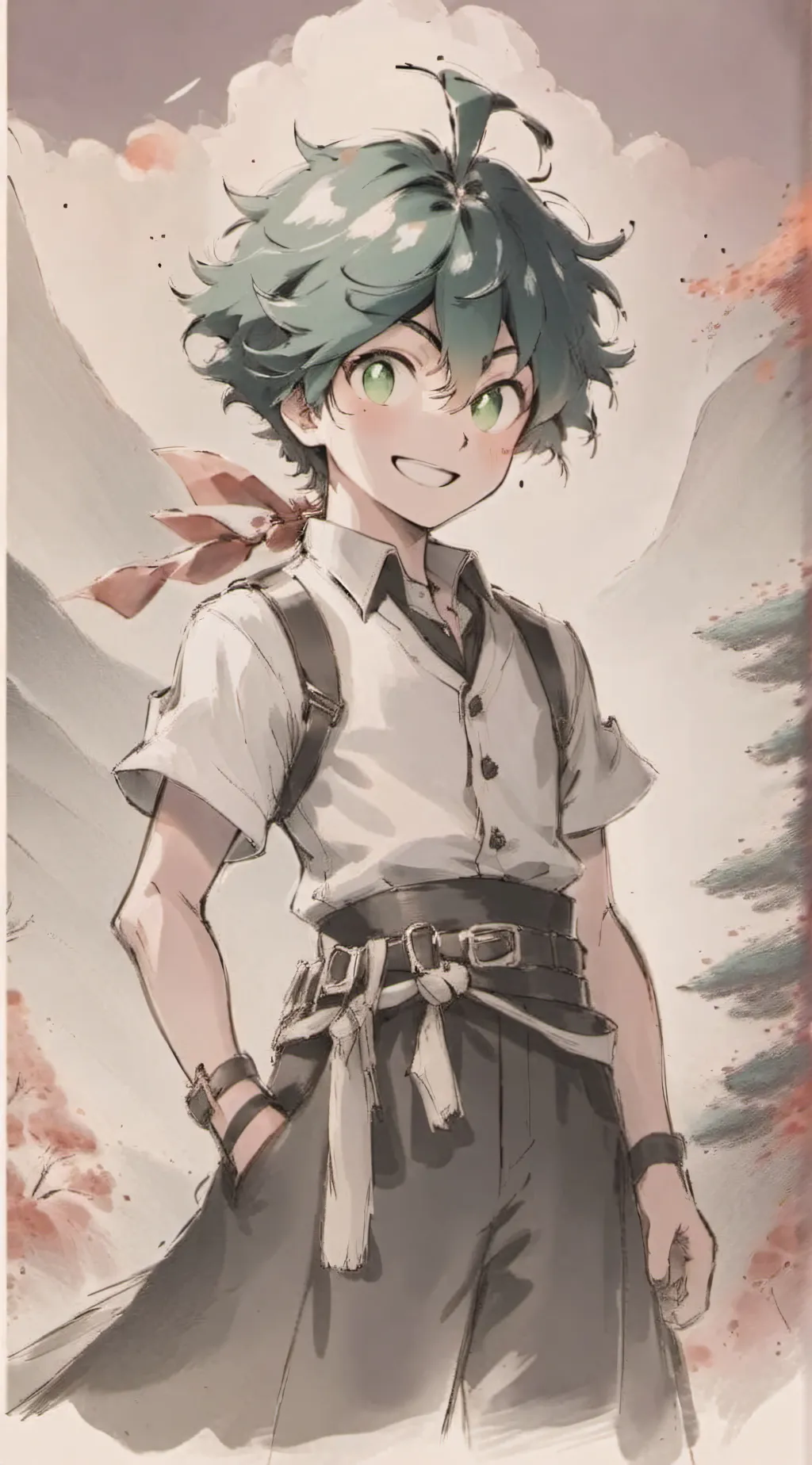 ai character: <MHA CLASS A-1> background