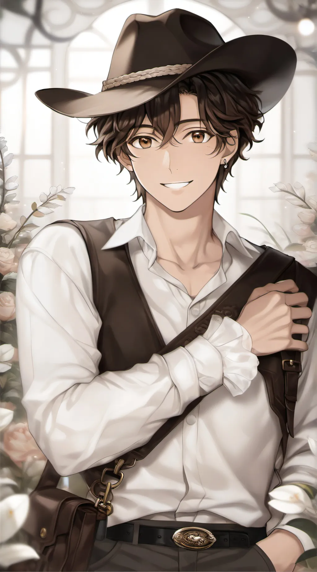 ai character: ♡~Willim~♥︎ background