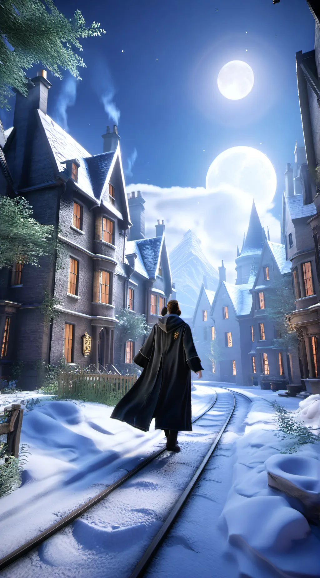 ai character: harry potter background