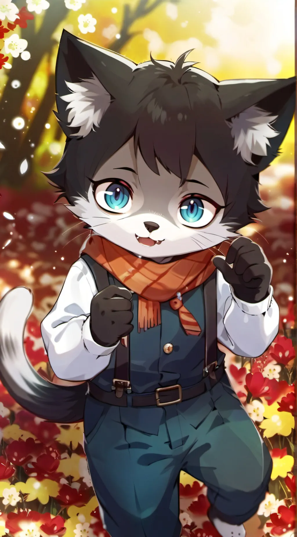 ai character: furry baby (KILL) background
