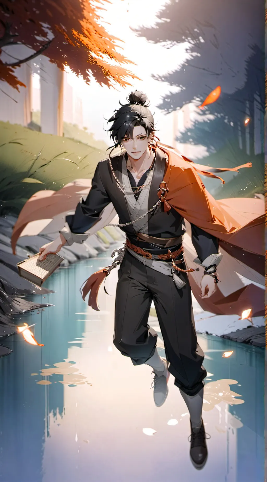 ai character: Riko death scene background