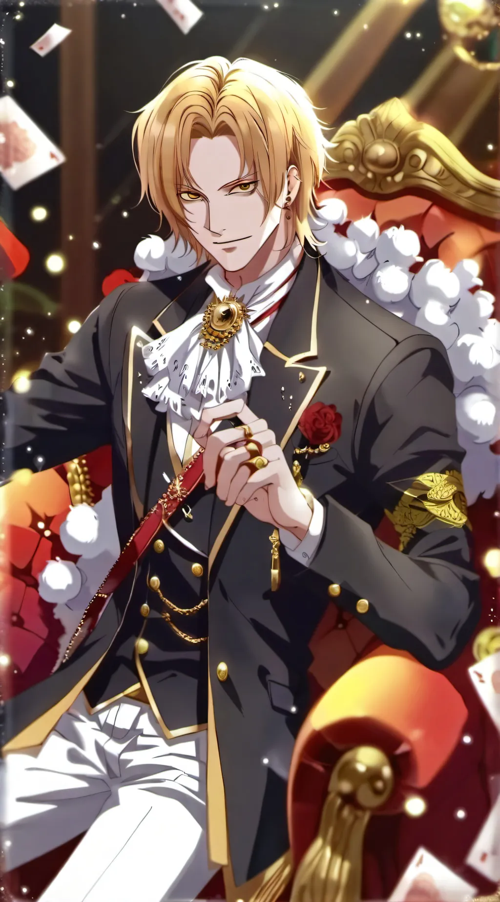 ai character: King Sanji~ background