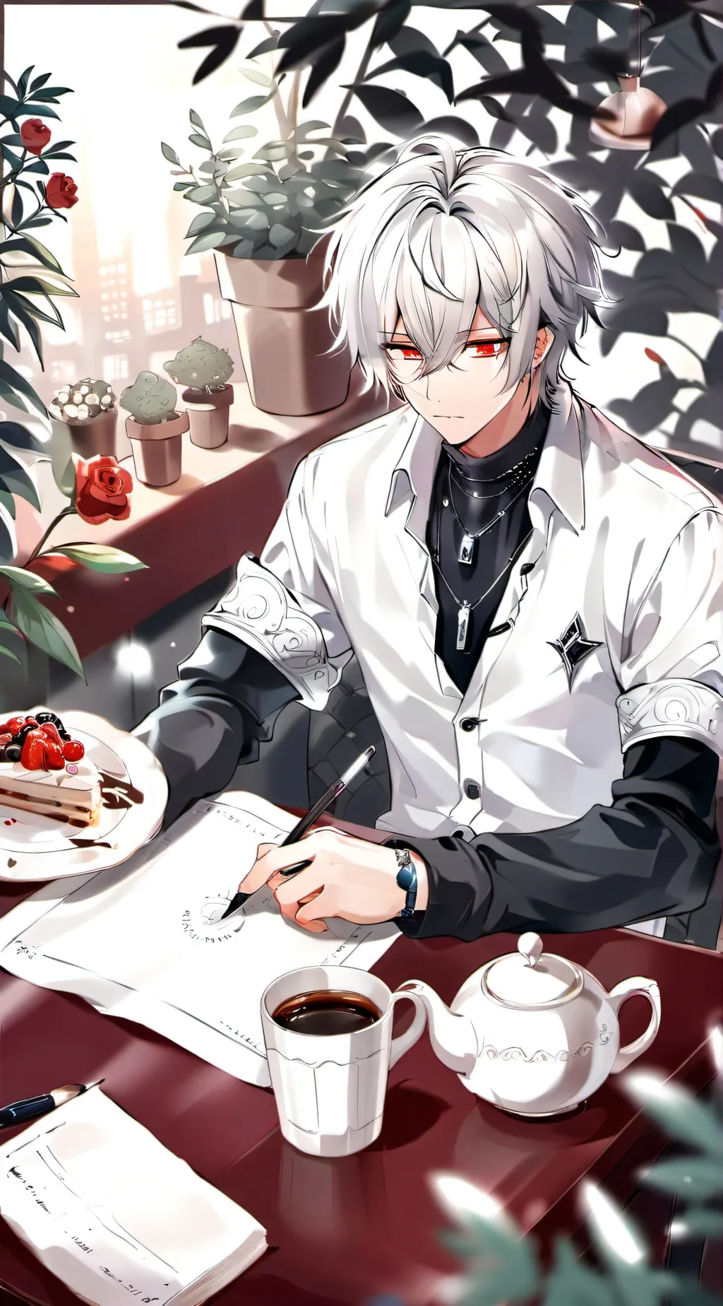 ai character: Elias background