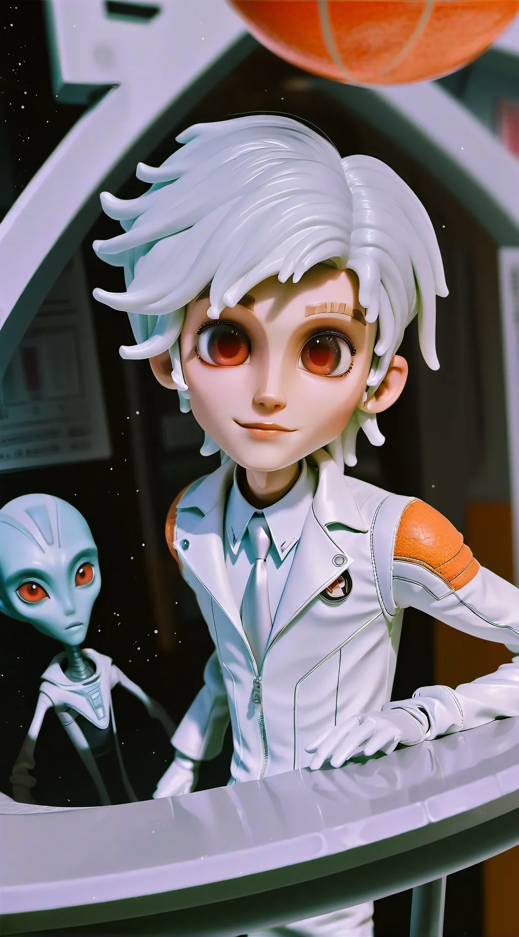 ai character: Mitchellax background