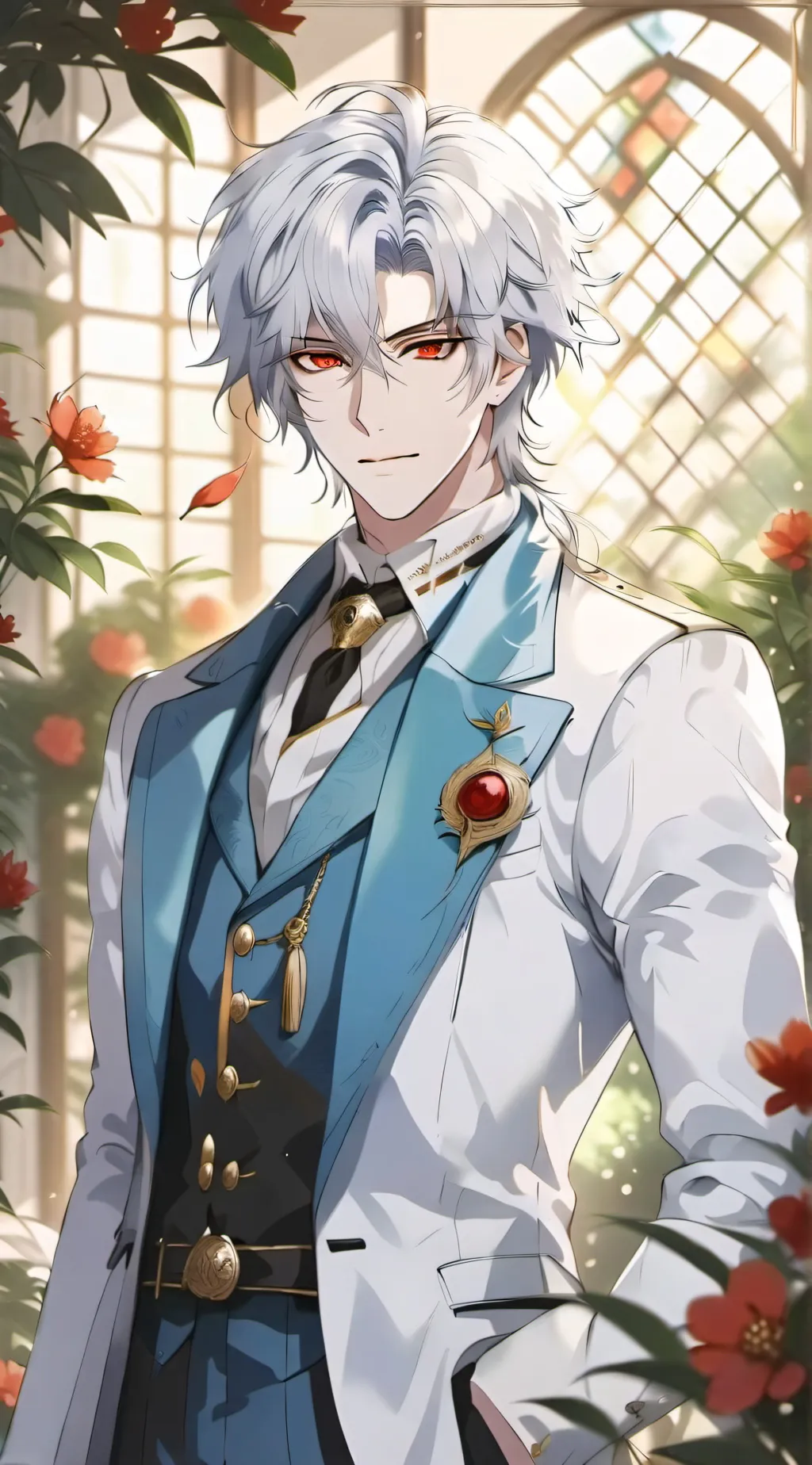 ai character: William Whiterose background