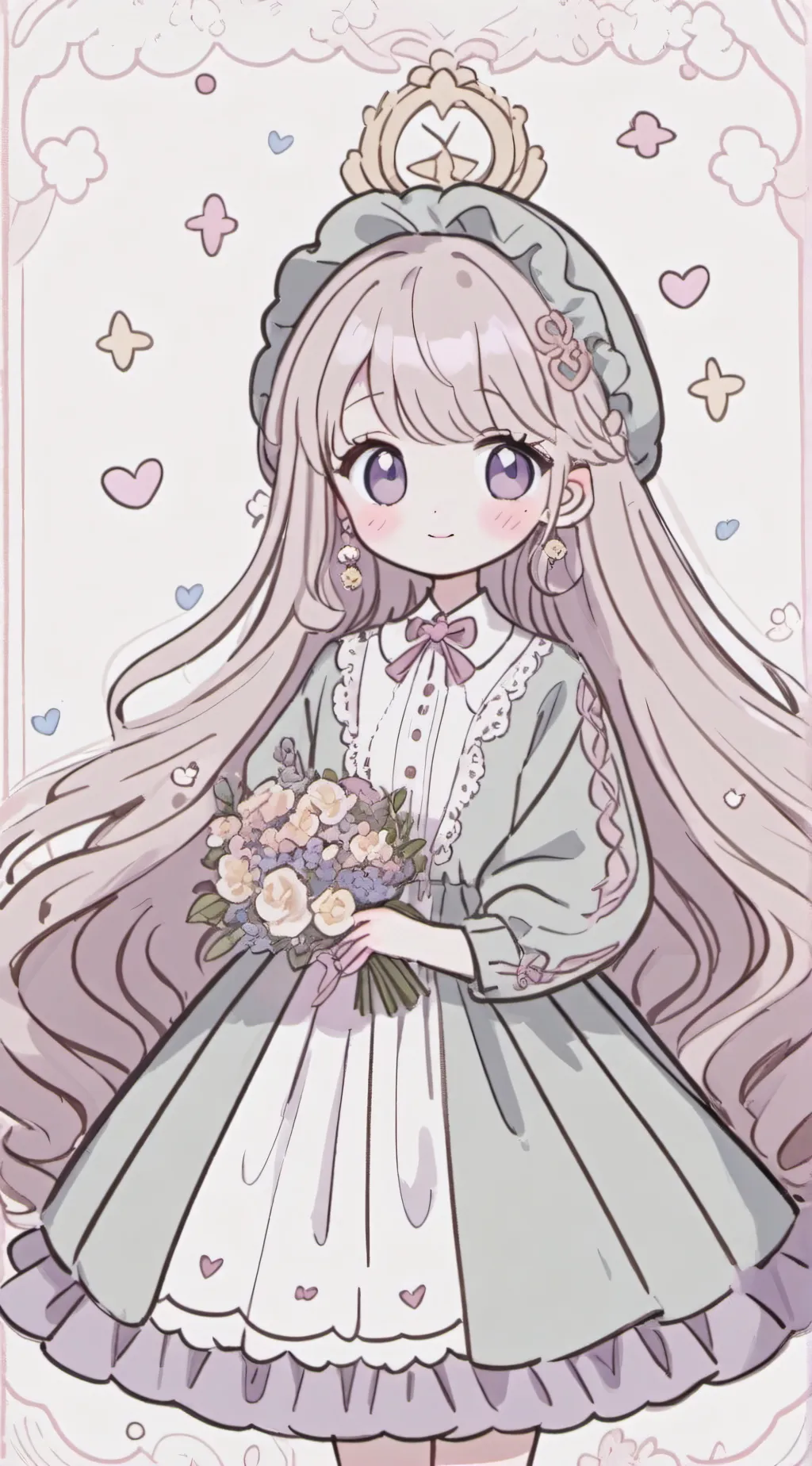 ai character: Anna Marie  background