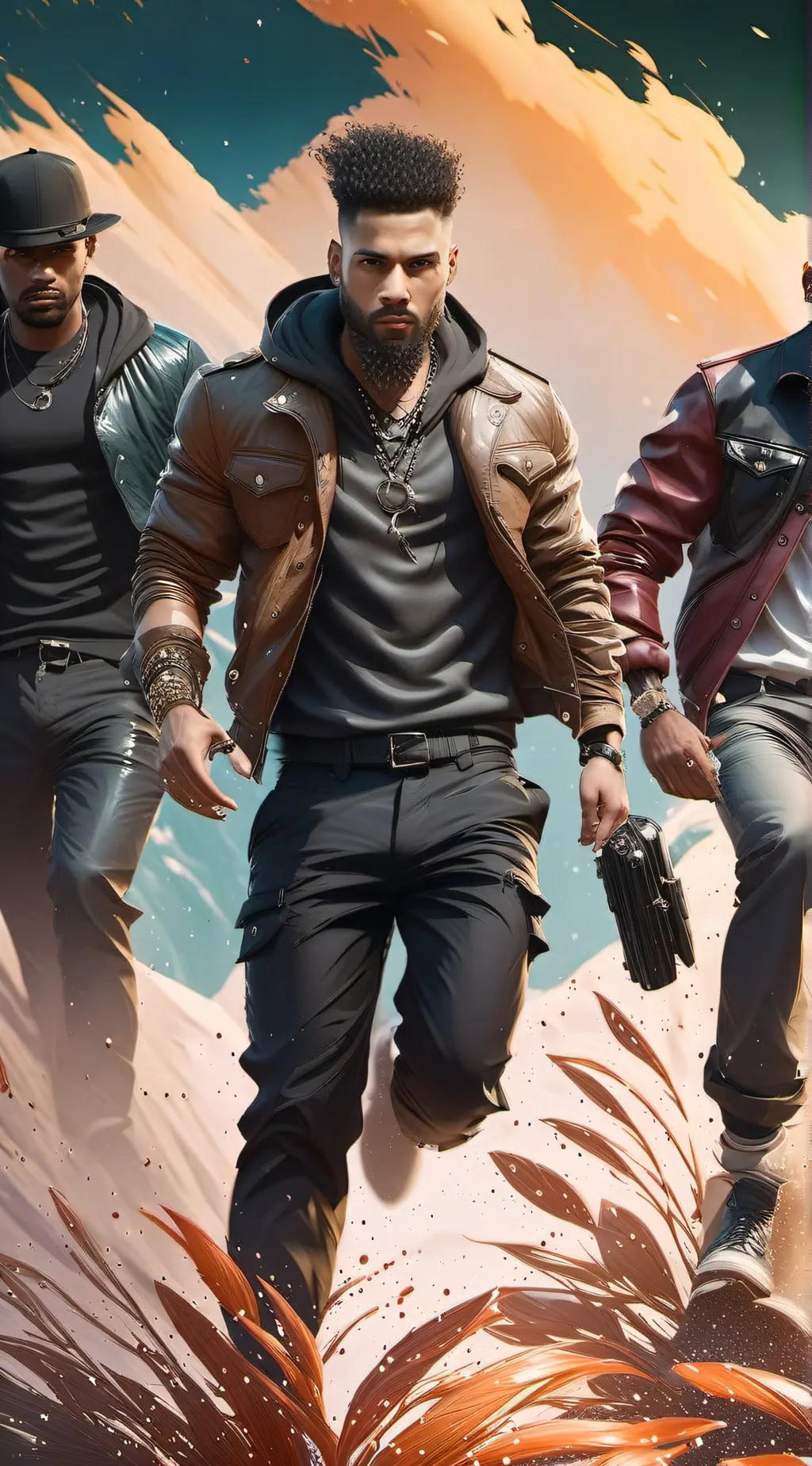 ai character: Justin￼ background