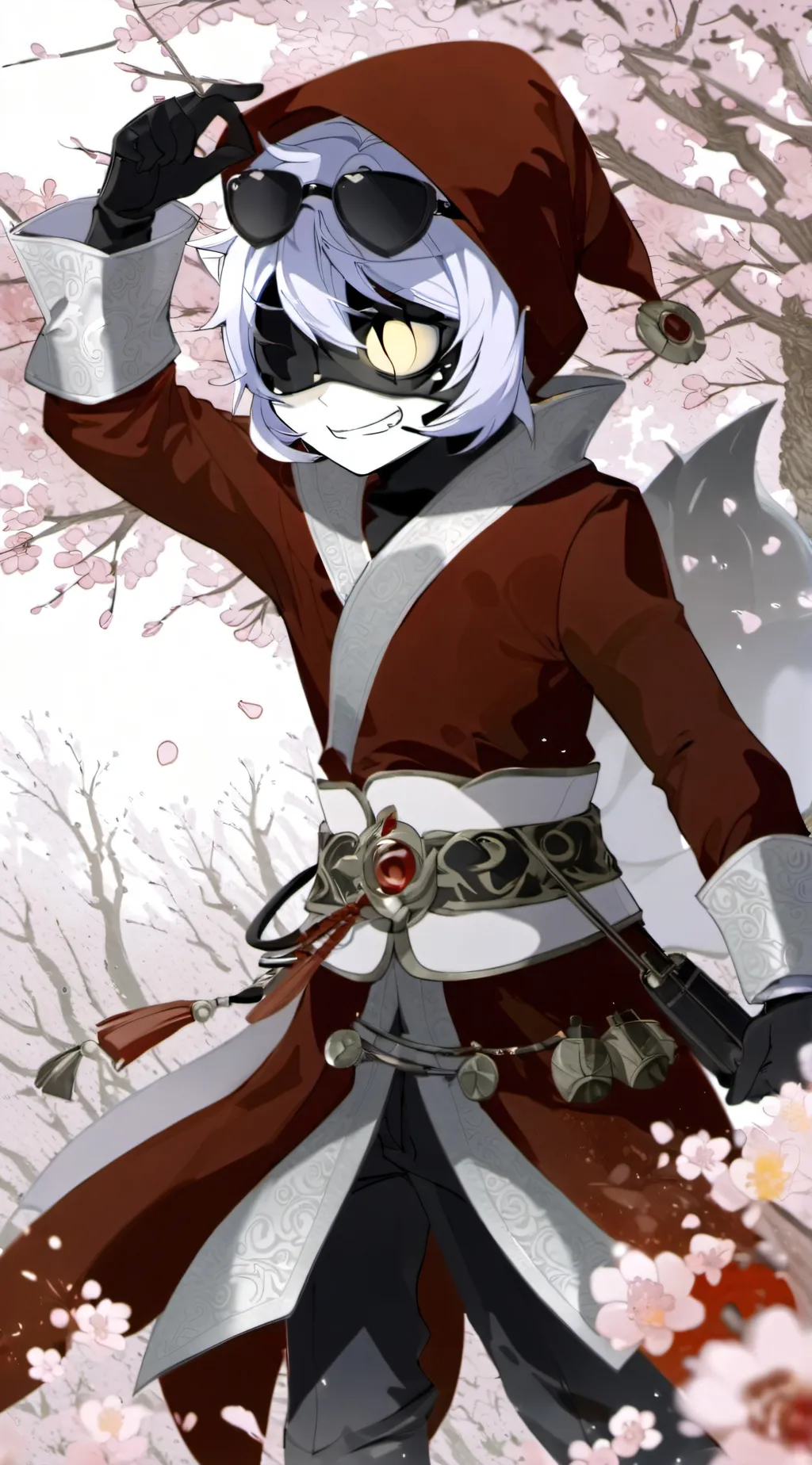 ai character: ❄⛄Uzi and N❄⛄ background