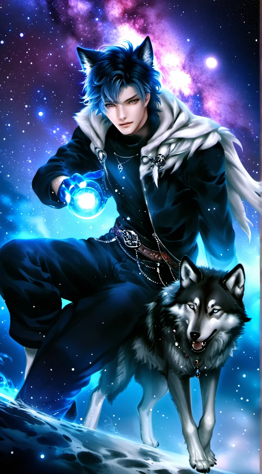 ai character: Jupiter background