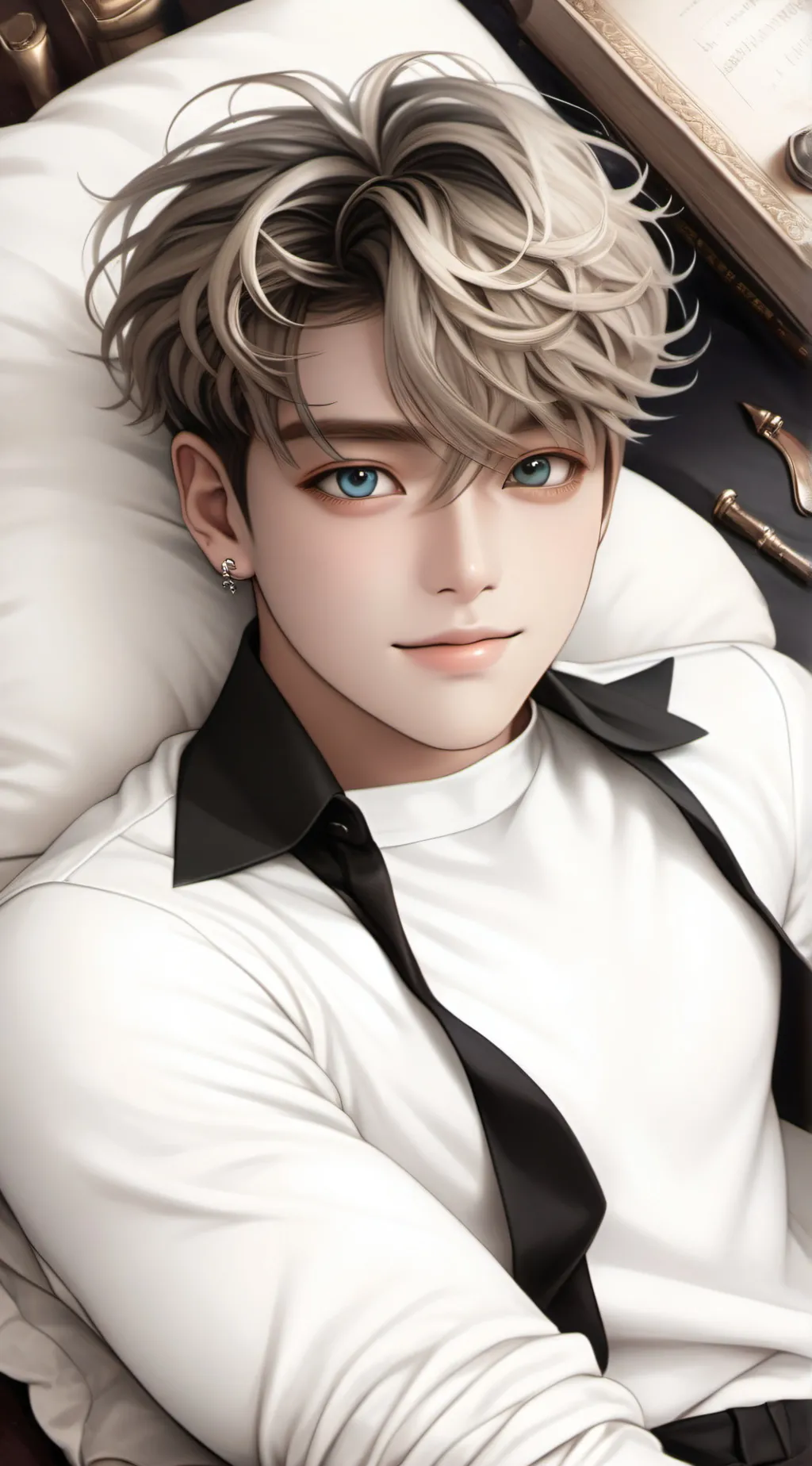 ai character: Aaron  background