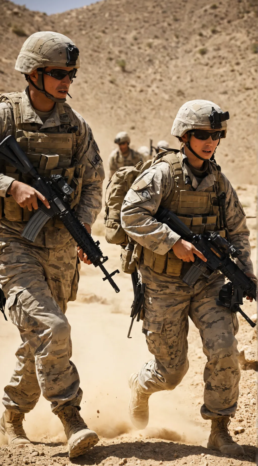 ai character: U.S. Army Roleplay background