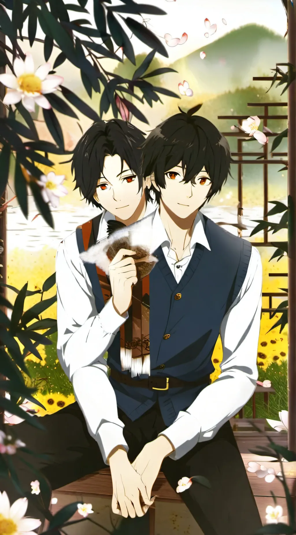 ai character: felix  background