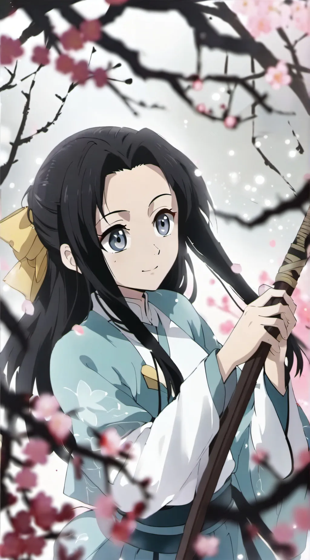 ai character: kny (y/n x douma) background