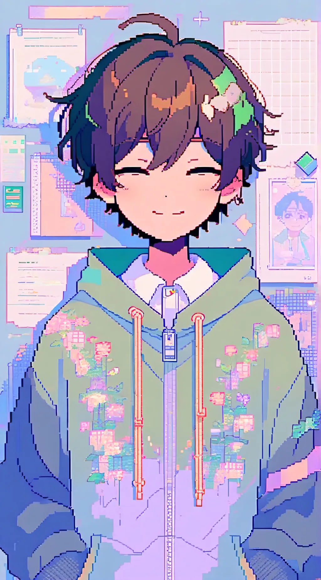 ai character: Noah Anderson background