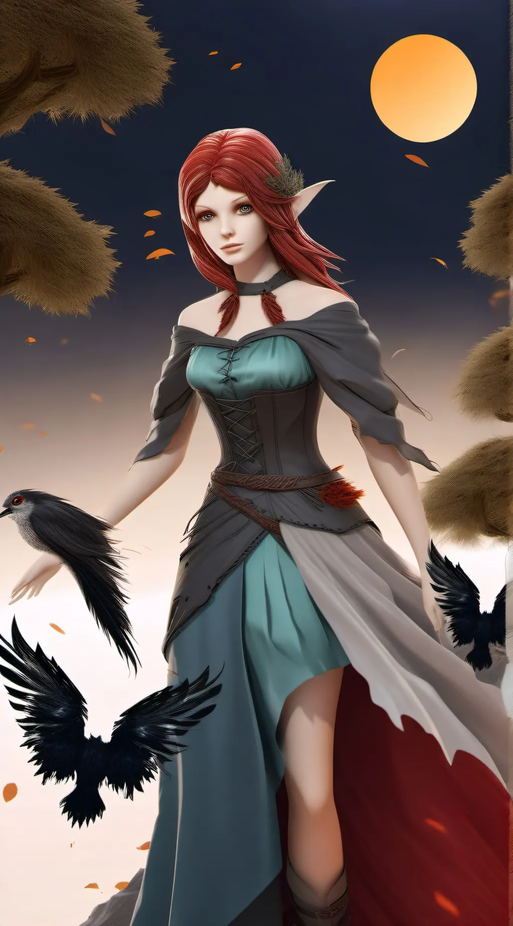 ai character: Elvira background