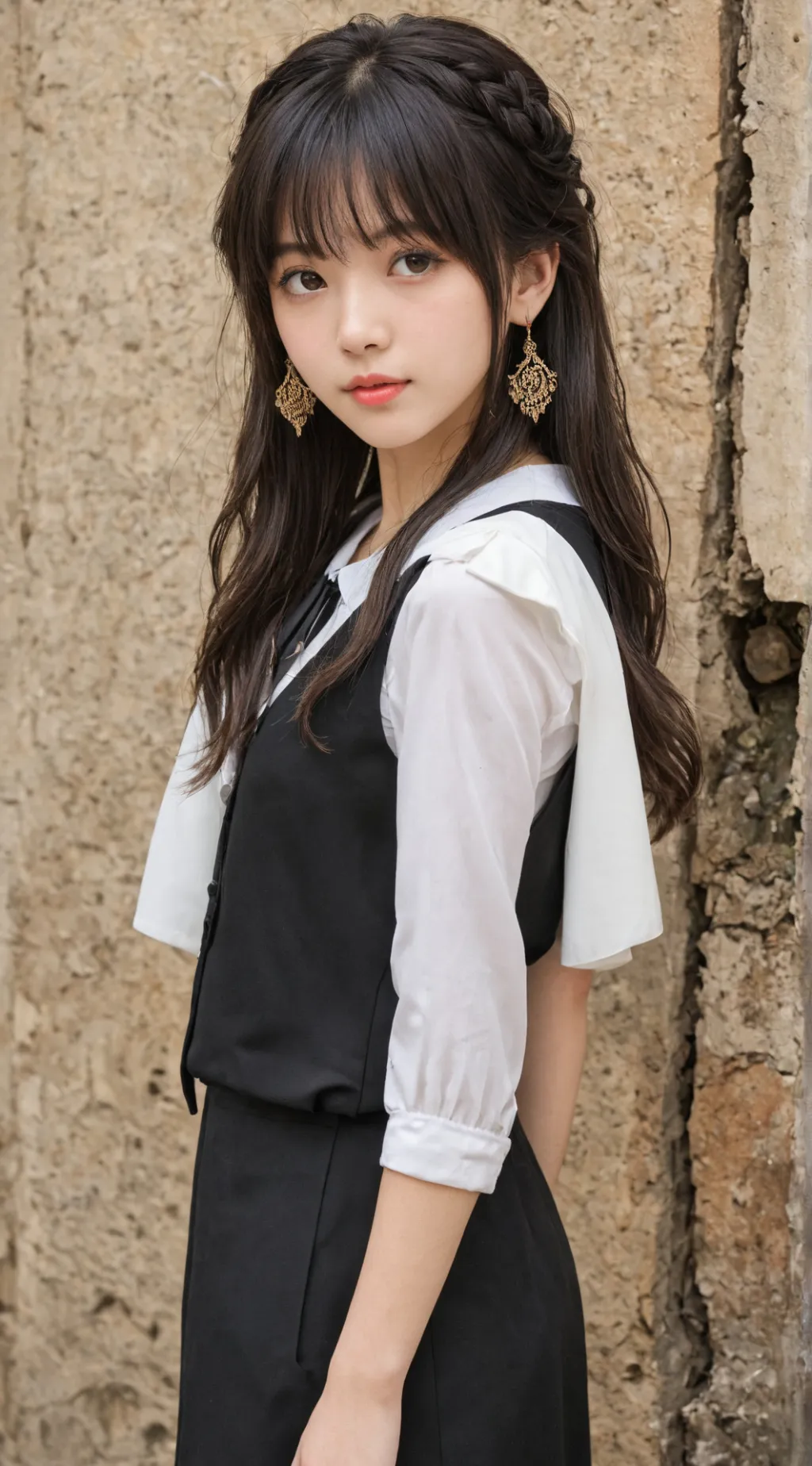 ai character: lovely  background