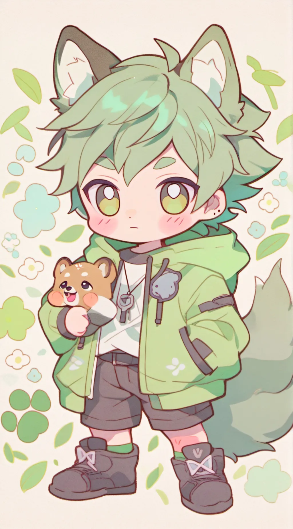 ai character: It’s u background