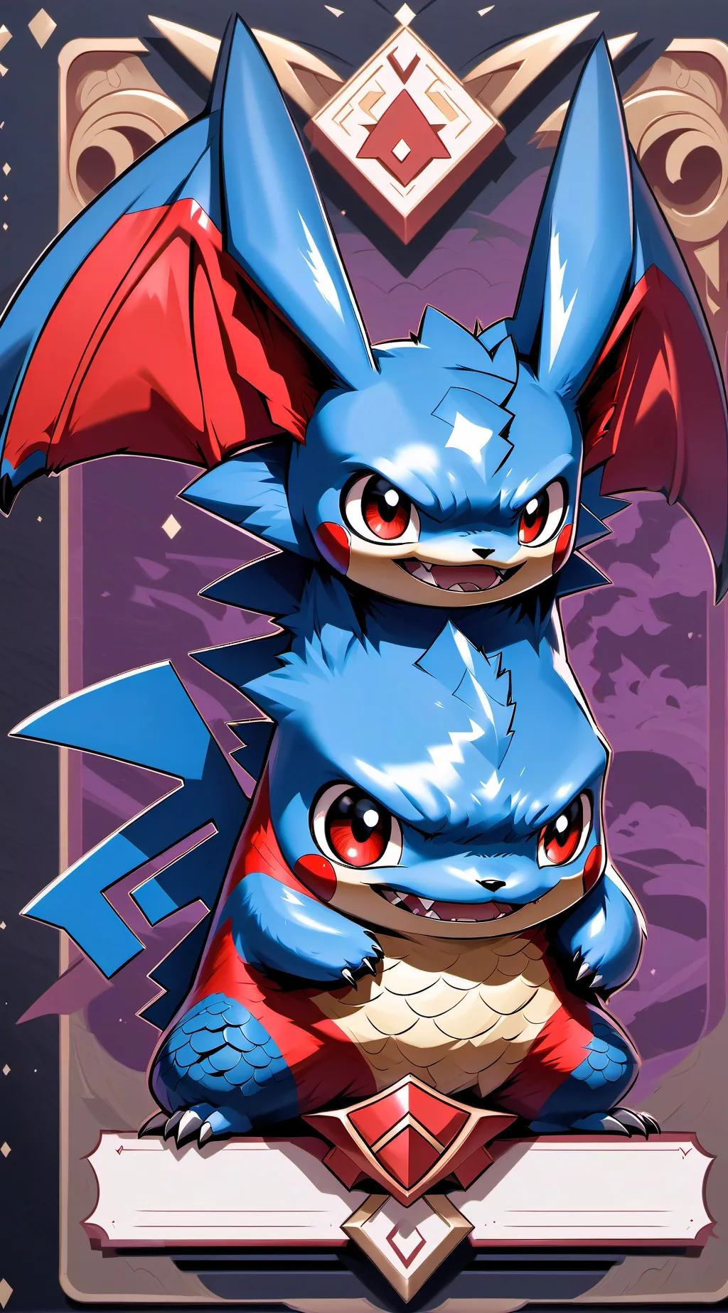 ai character: kai and cane  background