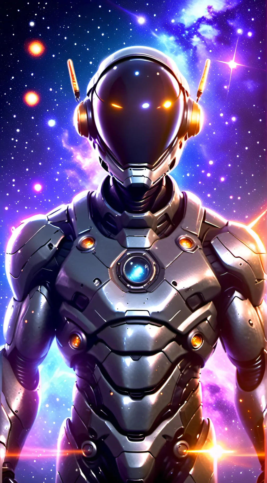 ai character: lost in space robo background